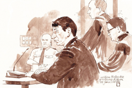 Close to the Skin: Courtroom Sketches